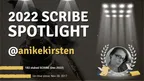 ⭐✍️ SCRIBE SPOTLIGHT 👏🎉 anikekirsten 🖥️👽⭐ thumbnail