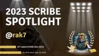 ⭐✍️ SCRIBE SPOTLIGHT 👏🎉 rak7 🔍👺🌹 thumbnail
