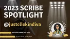 ⭐✍️ SCRIBE SPOTLIGHT 👏🎉 justclickindiva 👓🌹📚 thumbnail